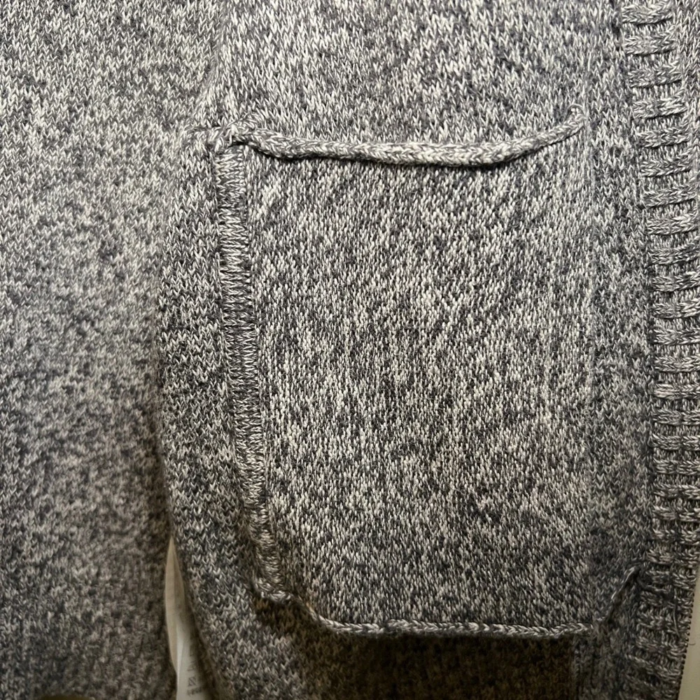 Polo Sport Ralph‎ Lauren Mens Grey Marl Full Zip Cardigan Sweater Pony Logo M